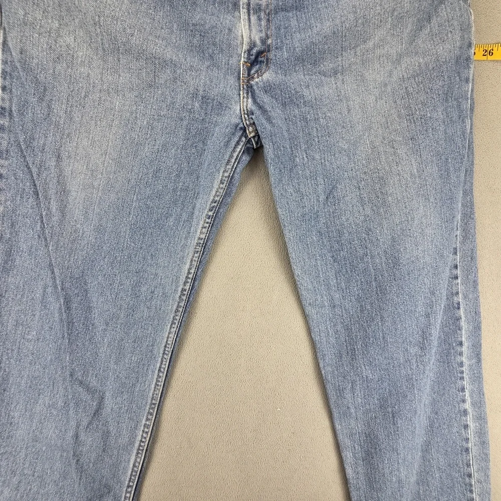 Levis‎ 550 Jeans Mens Blue Relaxed Light Wash Zip Fly Fits 38x30